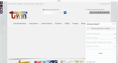 Desktop Screenshot of pinturastwin.com